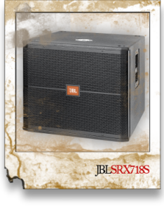 JBL SRX718S - JBL VRX918S